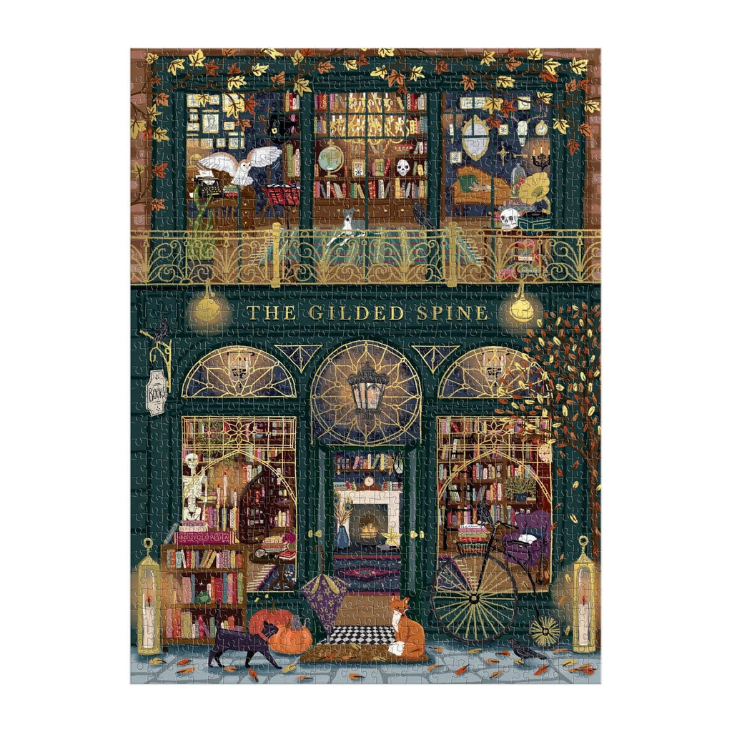 The Gilded Spine 1000 Piece Foil Puzzle