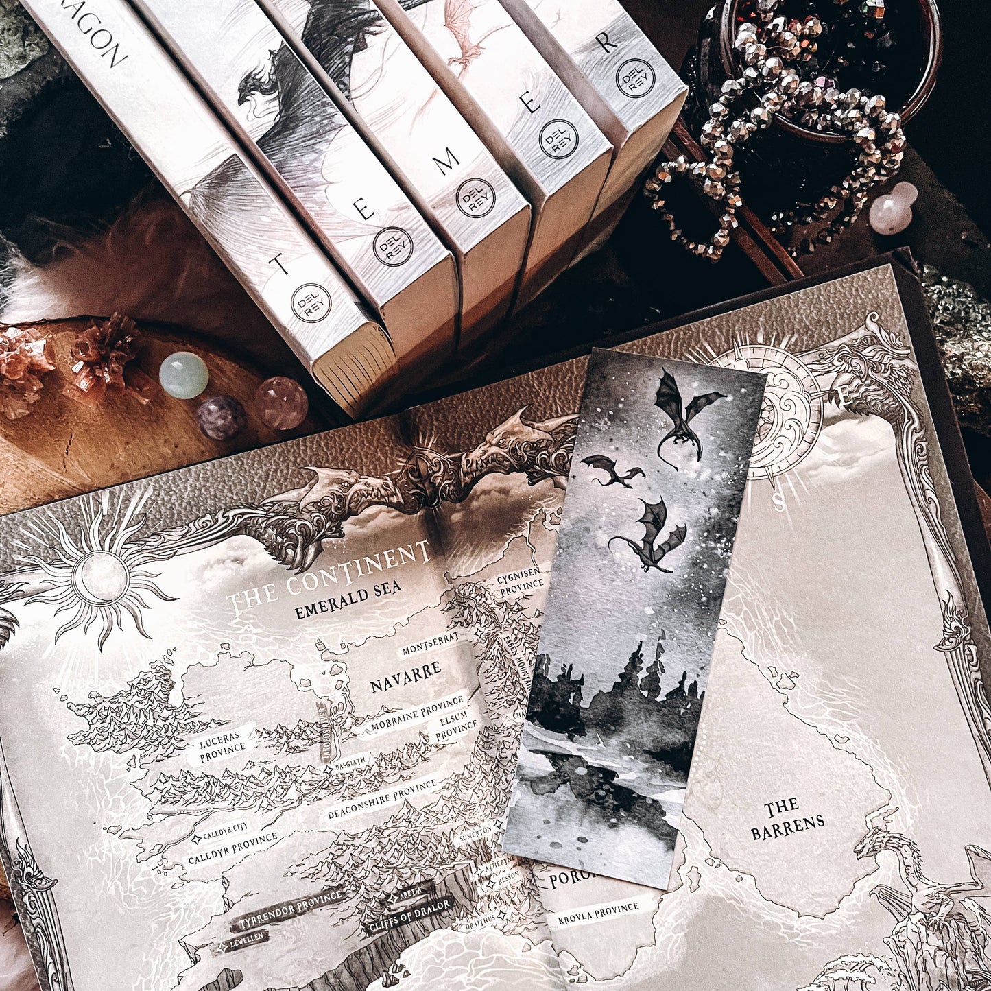 Black Dragon Flight Bookmark