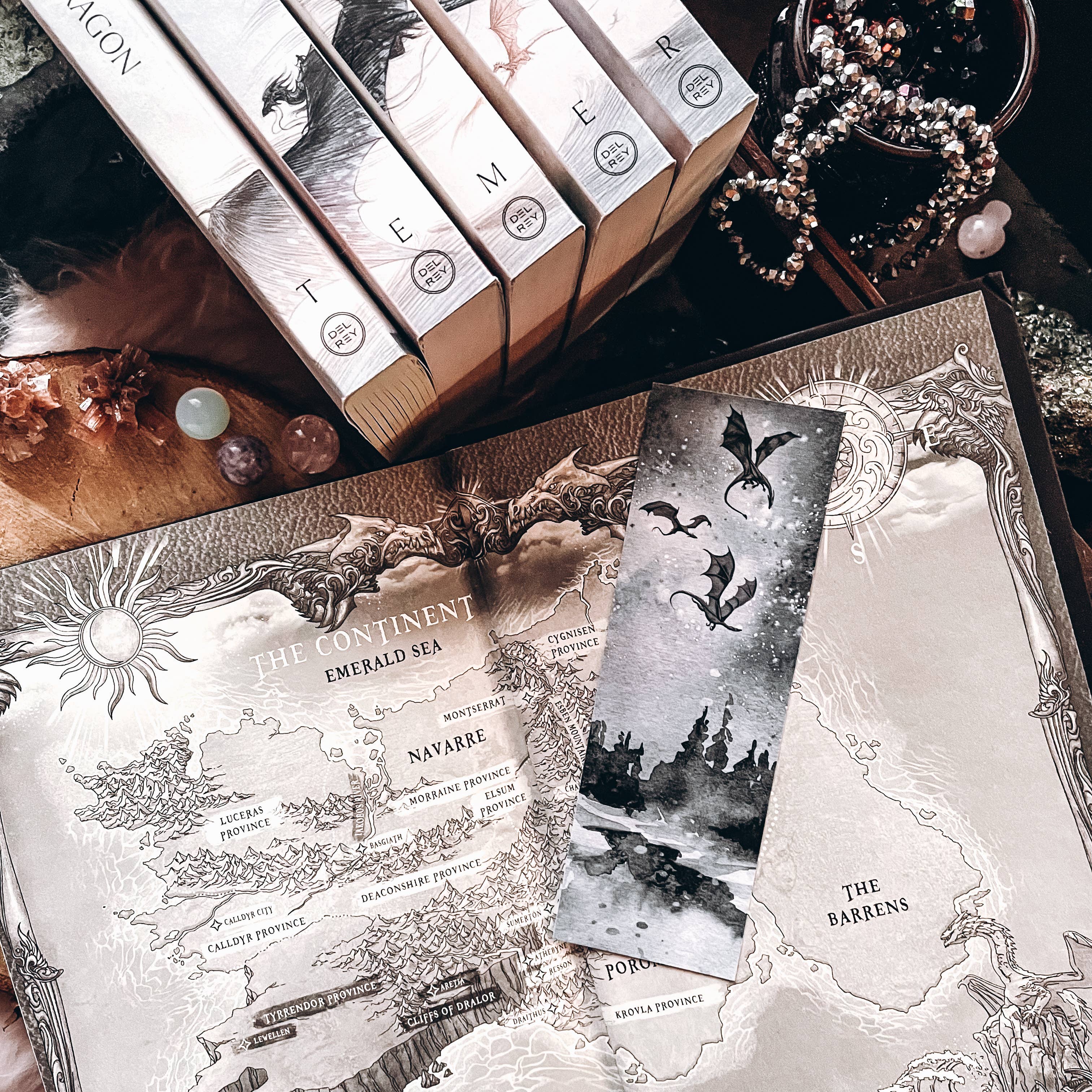 Black Dragon Flight Bookmark