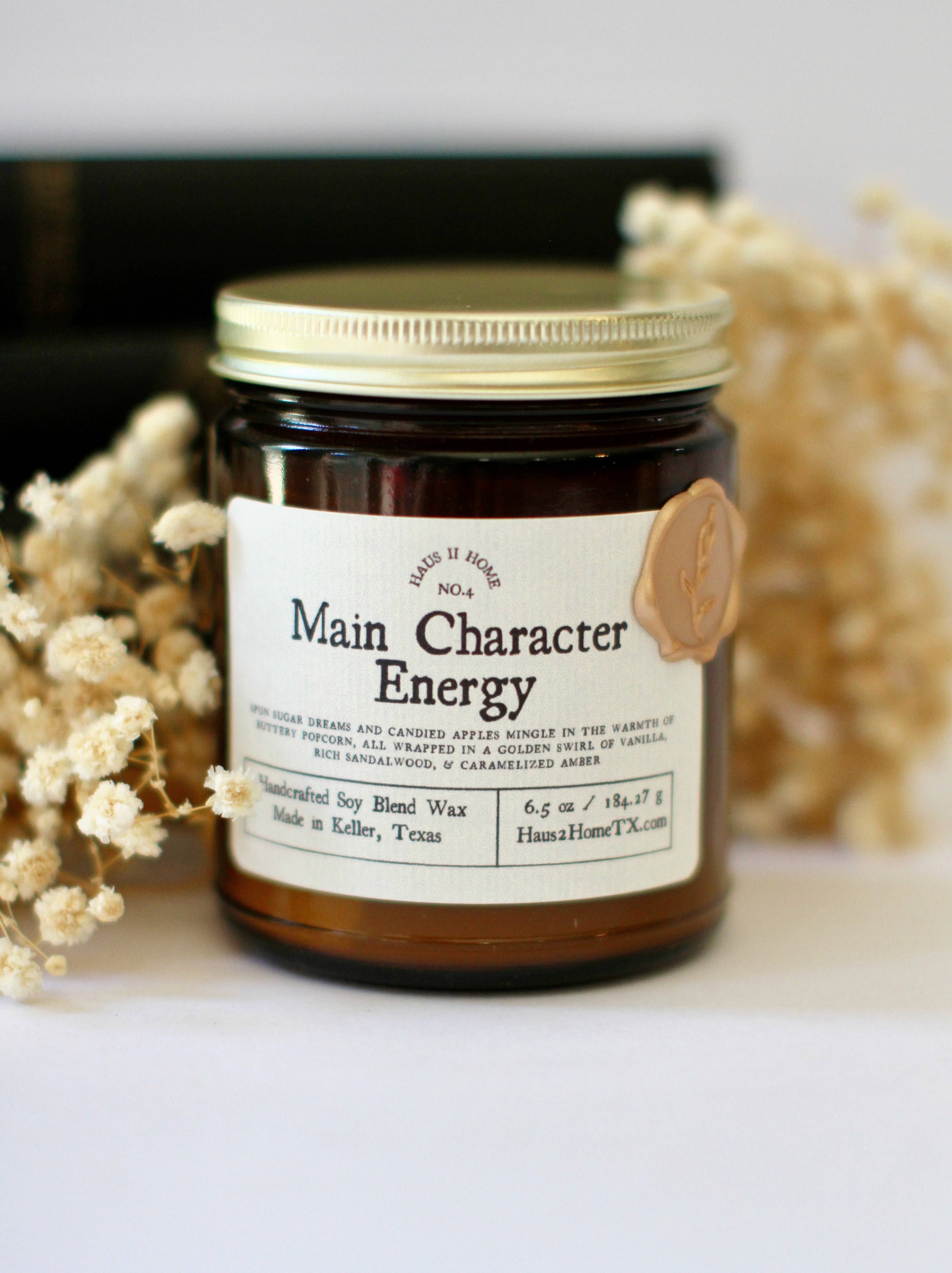 Main Character Energy | Gourmand Amber Candle