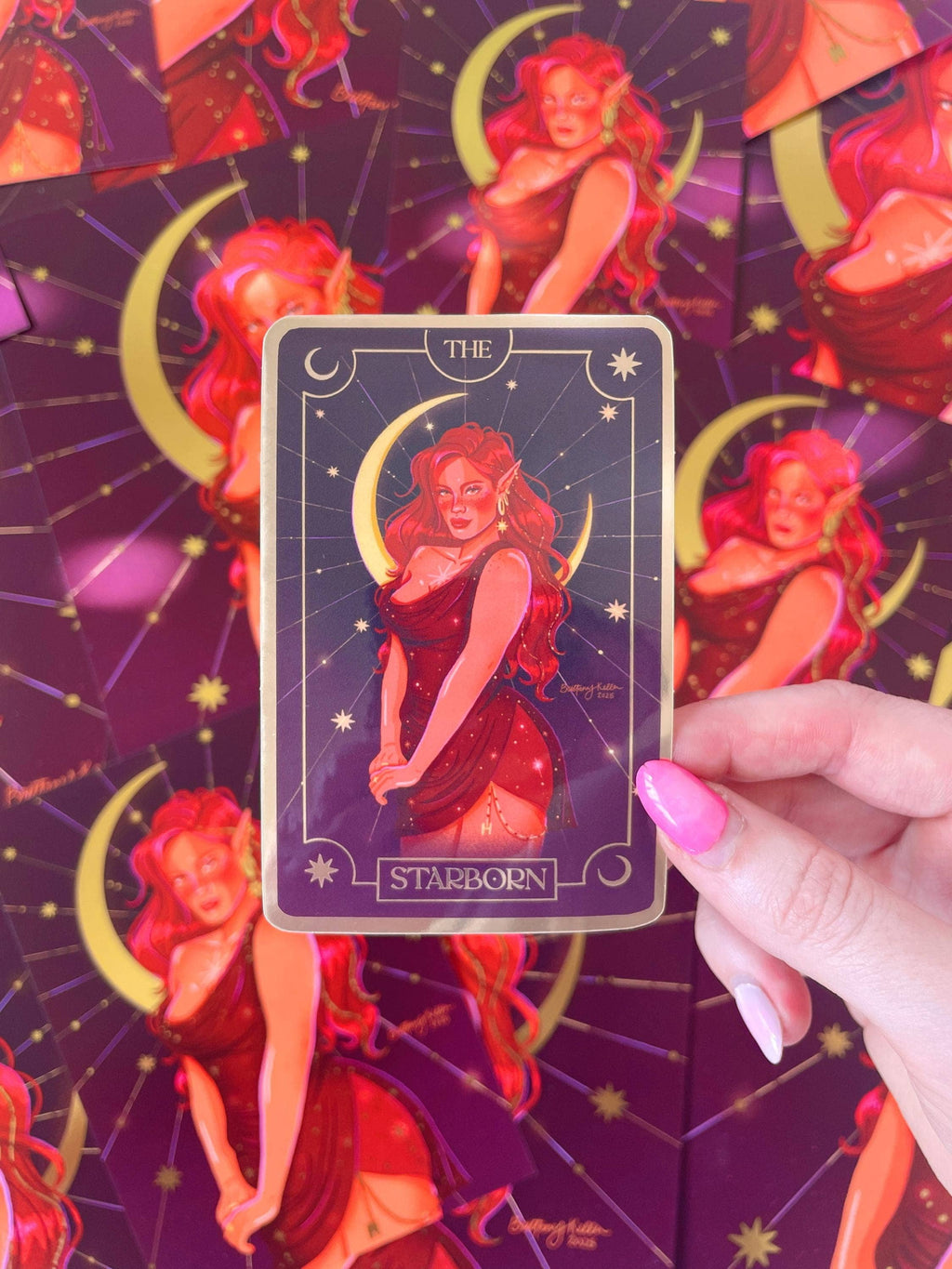 Starborn Bryce Tarot Card Sticker