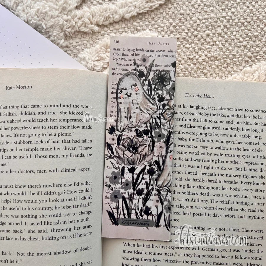 Bookish Ghouls Double Sided Bookmark