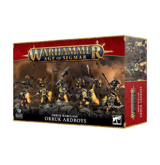 Warhammer AOS Orruk Warclans: Orruk Ardboys