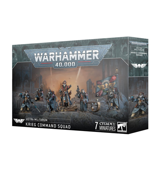 Warhammer 40,000 Astra Militarum Krieg Command Squad