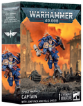 Space Marine Captain With Jump Pack and Relic Shield