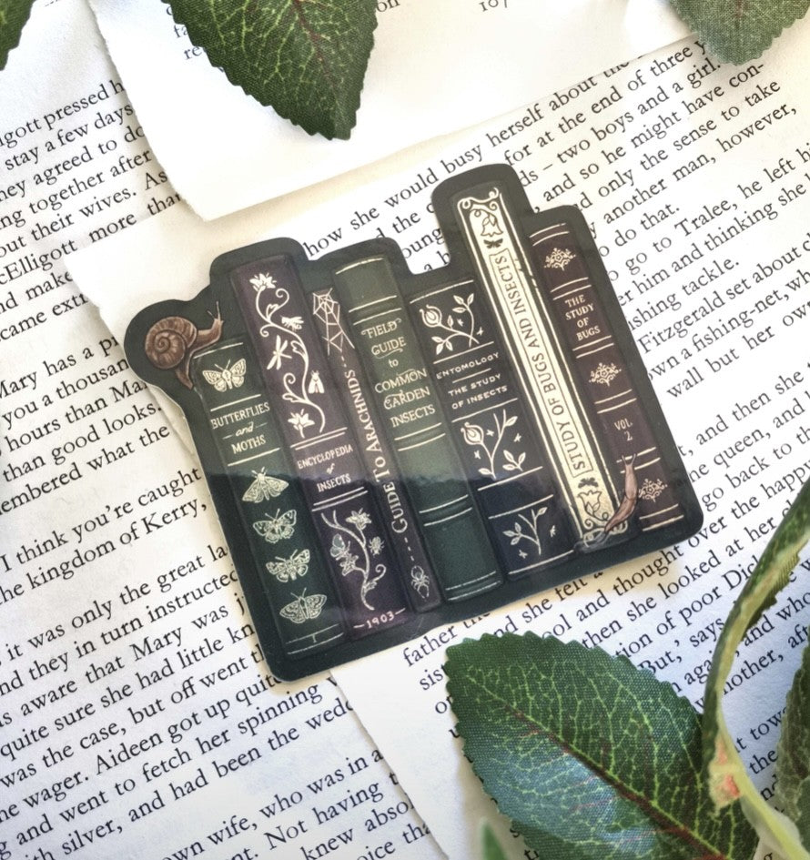 Old Bookshelves Stickers