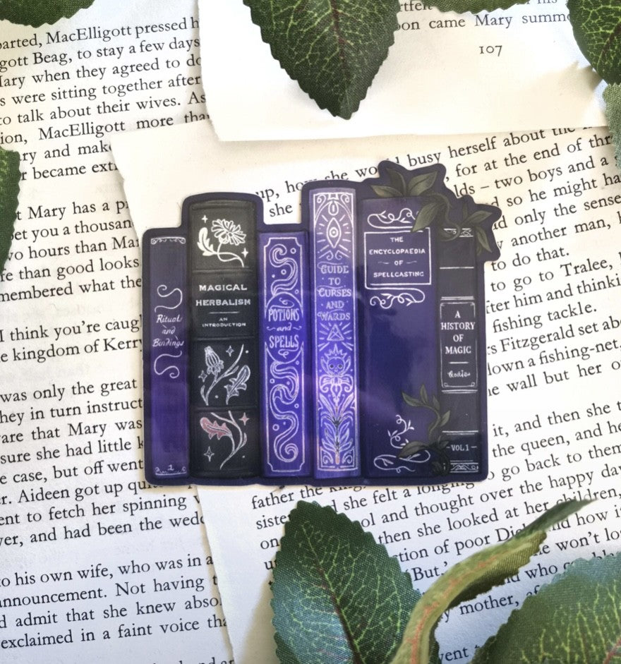 Old Bookshelves Stickers