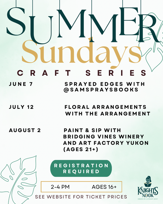 Summer Sundays Bookish Crafts