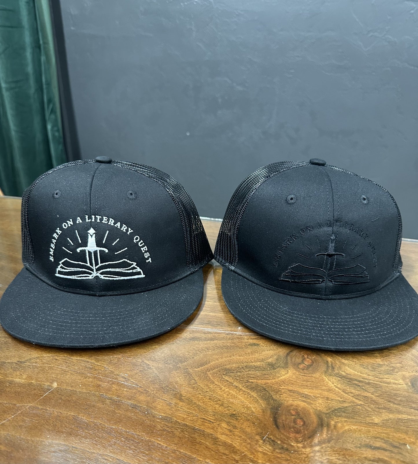 Knight's Nook Hat (Black Hat)